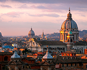 Church Cupolas, Rome