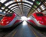 The Frecciargento high-speed train